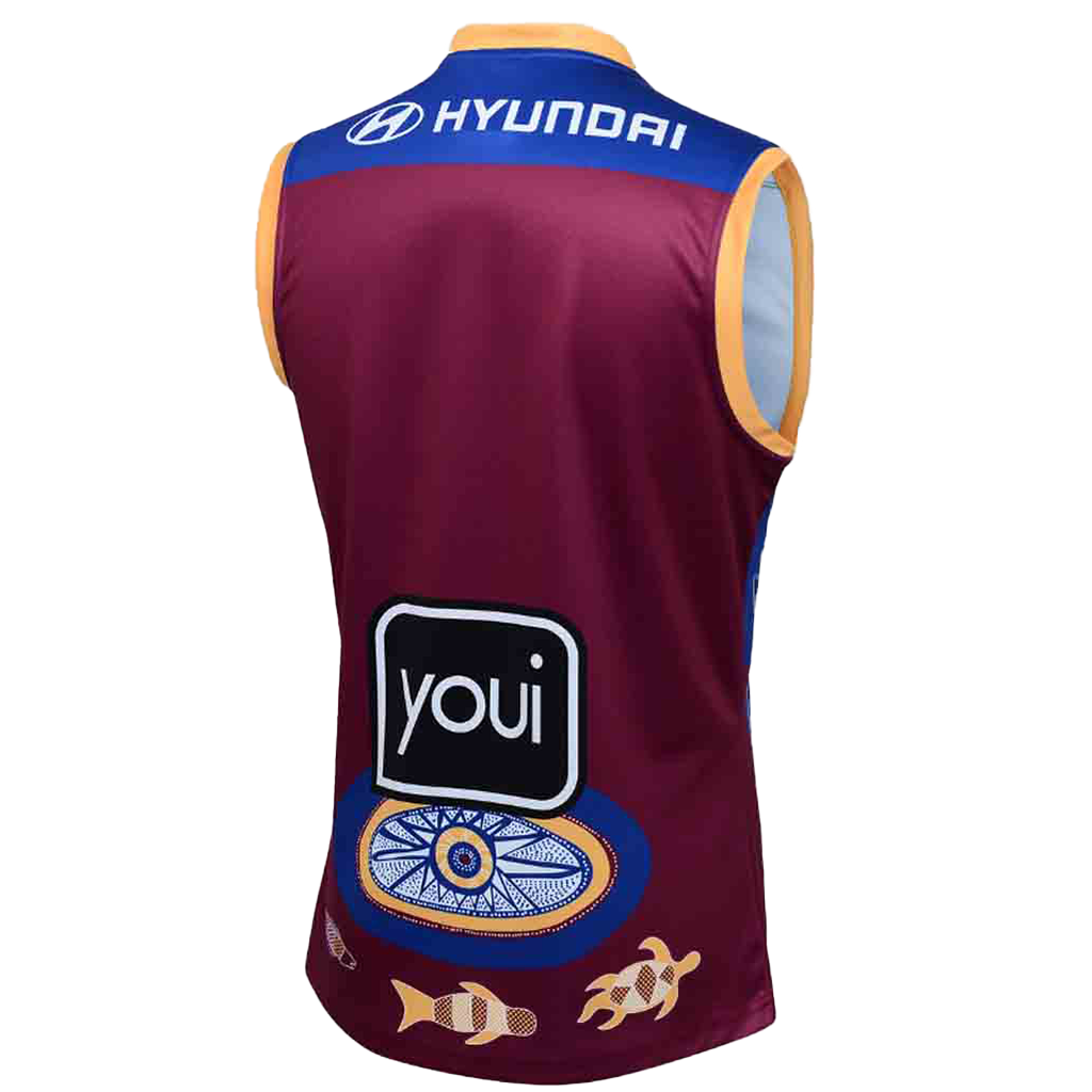 Brisbane Lions 2024 Indigenous Guernsey Adult Jerseys Megastore