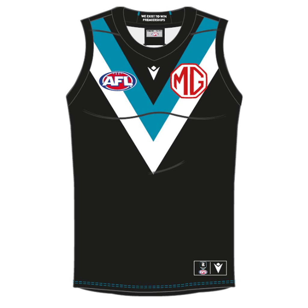 Port Adelaide Power 2023 Home Guernsey Youth Jerseys Megastore