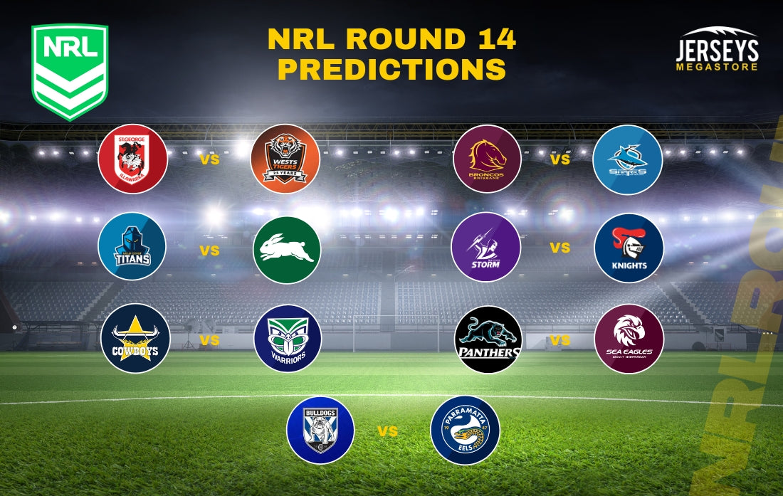 NRL Predictions & Tips - Round 14 2024 | Complete Analysis – Jerseys ...