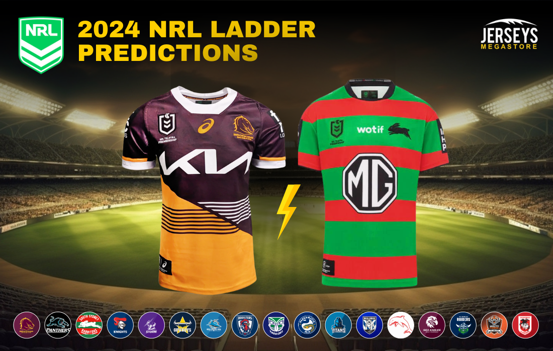 2024 NRL Ladder Predictions Jerseys Megastore