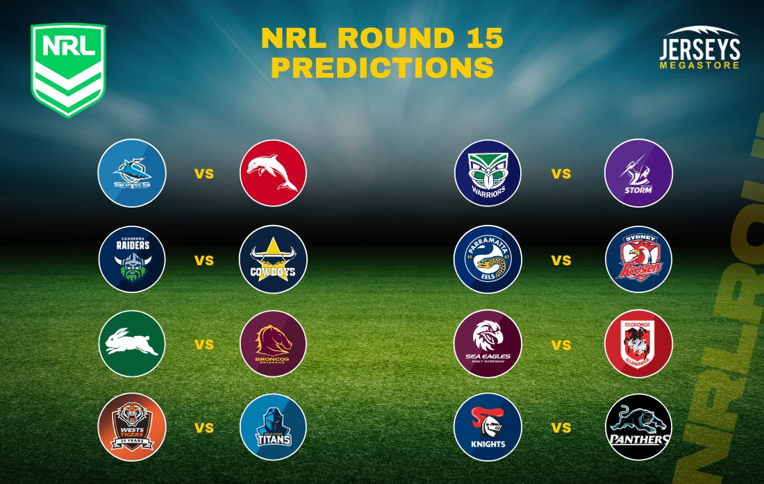 NRL Predictions & Tips - Round 15 2024
