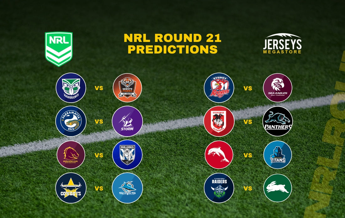 NRL Predictions & Tips - Round 21 2024 | Complete Analysis – Jerseys ...