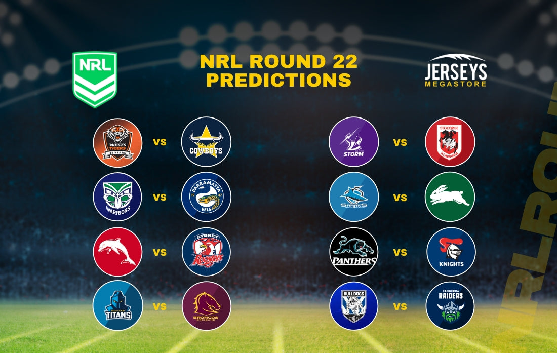 NRL Predictions & Tips - Round 22 2024