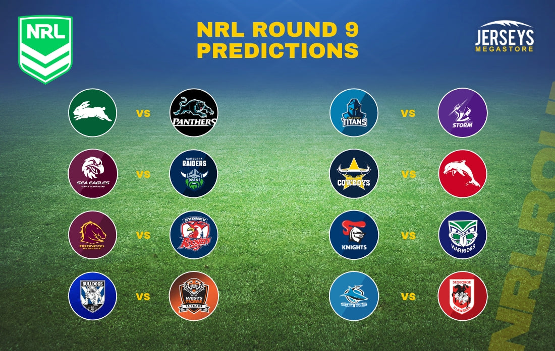 NRL Predictions & Tips - Round 9 2024 | Complete Analysis – Jerseys ...