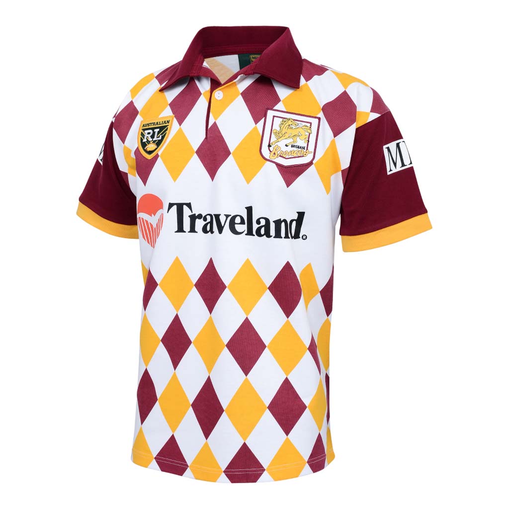 Brisbane Broncos 1995 Retro Jersey Adult - Pre Sale