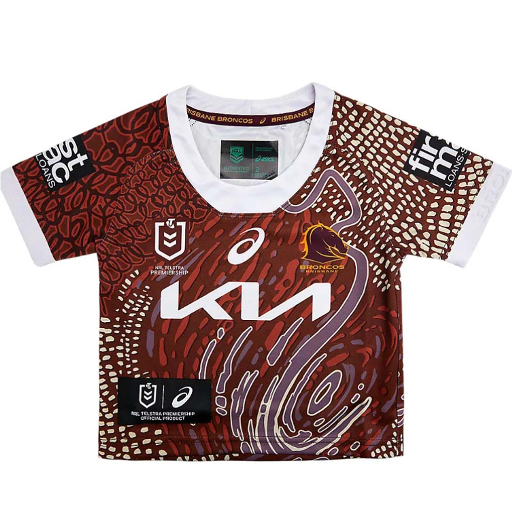 Brisbane Broncos 2024 Indigenous Jersey Infant Jerseys Megastore