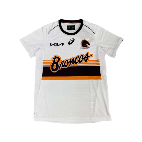 Brisbane Broncos 2025 Run Out Tee Adult