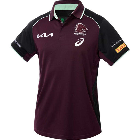 Brisbane Broncos 2025 Training Polo Adult