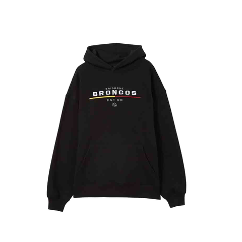 Brisbane Broncos Clean Lines Hoodie Adult