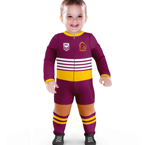 Brisbane Broncos Footysuit - Infants