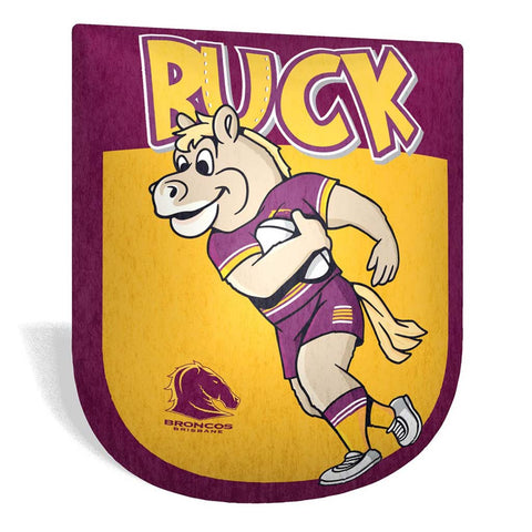 Brisbane Broncos Mascot Cushion