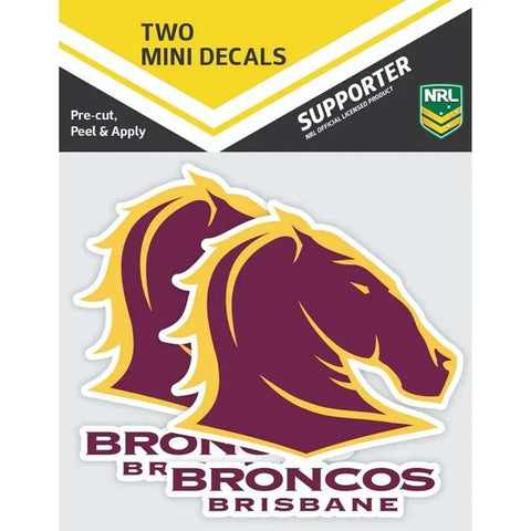 Brisbane Broncos Mini Decals