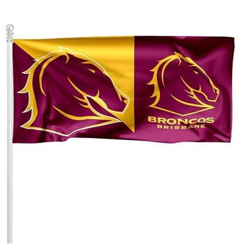 Brisbane Broncos Pole Flag