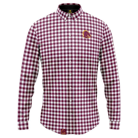 Brisbane Broncos 'Dawson' Business Shirt Adult