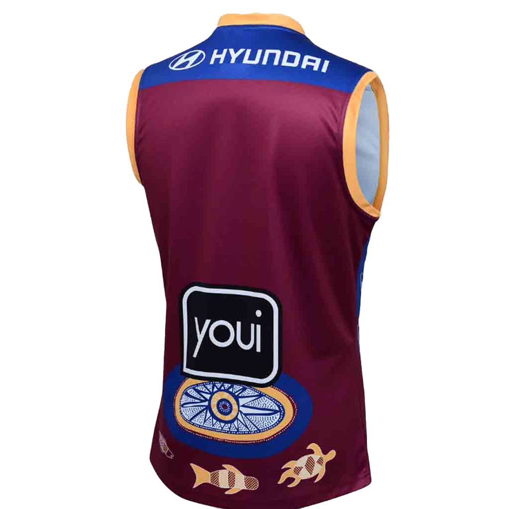 Brisbane Lions 2024 Indigenous Guernsey Youth Jerseys Megastore