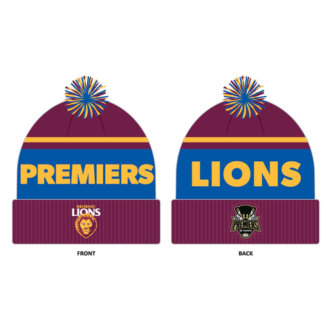 Brisbane Lions 2024 Premiers Beanie