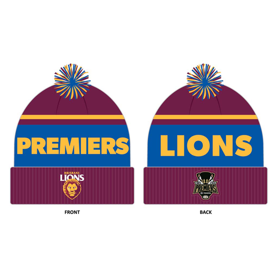 Brisbane Lions 2024 Premiers Beanie - Pre Sale