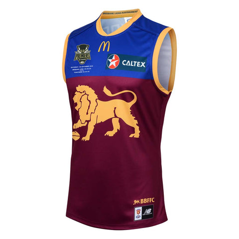 Brisbane Lions 2024 Premiers Guernsey Adult