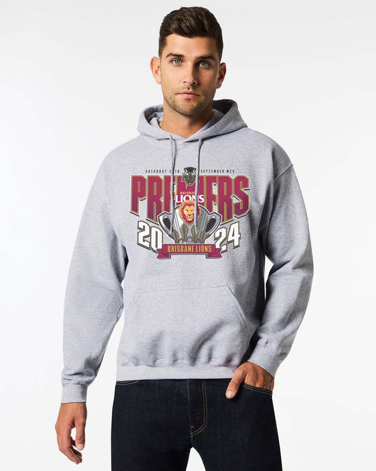 Brisbane Lions 2024 Premiers Hood Adult