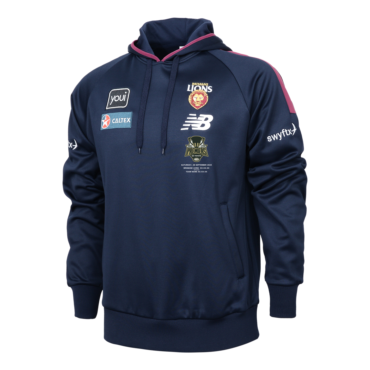 Brisbane Lions 2024 Premiers Hoodie NB Adult - Pre Sale