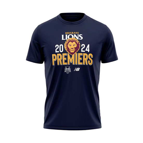 Brisbane Lions 2024 Premiers Tee NB Youth