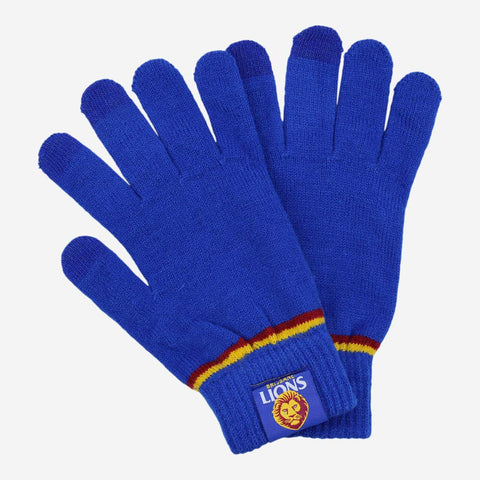 Brisbane Lions Touch Screen Gloves