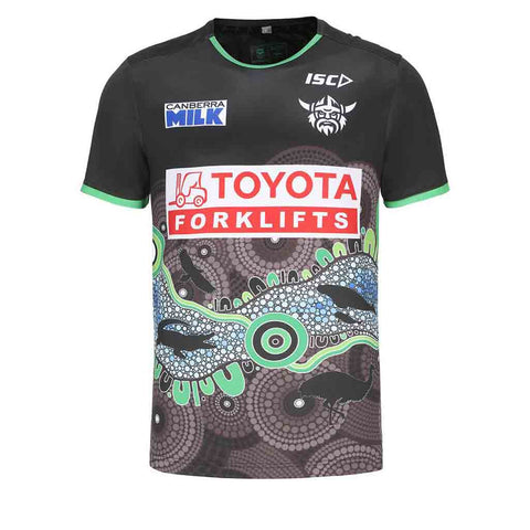 Canberra Raiders 2024 Indigenous Run Out Tee Adult