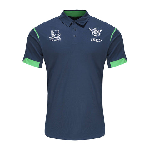 Canberra Raiders 2024 Media Polo Navy Adult