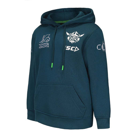 Canberra Raiders 2025 Fleece Hoodie Youth Jungle