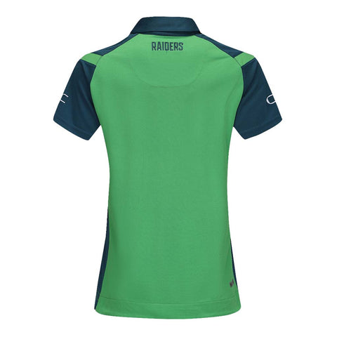 Canberra Raiders 2025 Polo Ladies Green