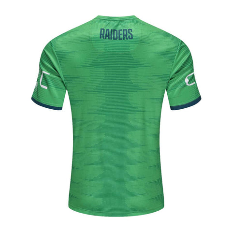 Canberra Raiders 2025 Training Tee Adult Green