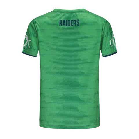 Canberra Raiders 2025 Training Tee Youth Green