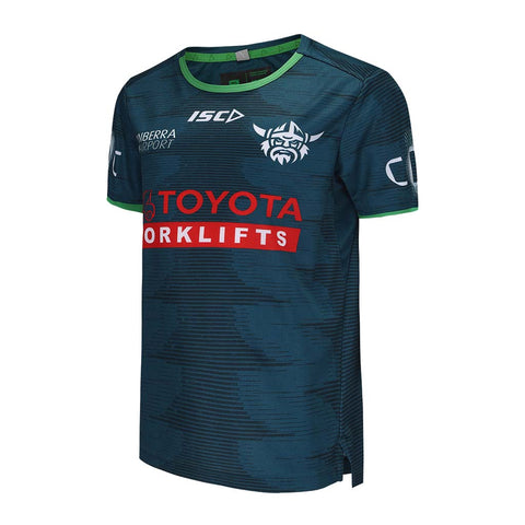 Canberra Raiders 2025 Training Tee Youth Jungle