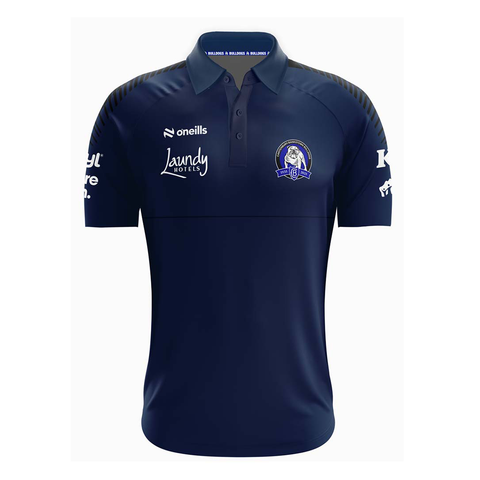 Canterbury Bulldogs 2025 Media Polo Navy Ladies