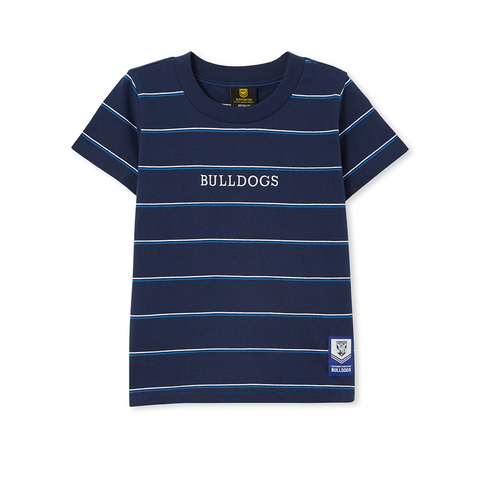 Canterbury Bulldogs Club Stripe Tee Youth