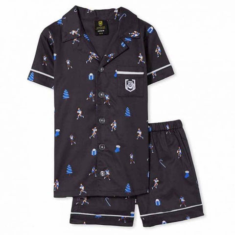 Canterbury Bulldogs Kids Club Xmas PJ Set - Youth