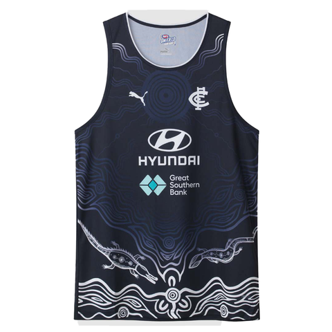 Carlton Blues 2025 Training Singlet Adult