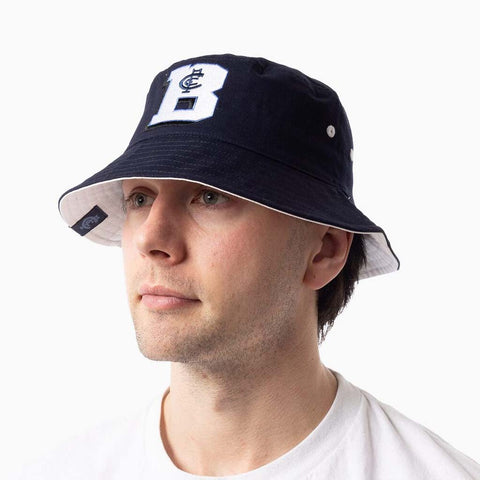 Carlton Blues Graphic Letter Bucket Hat