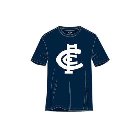 Carlton Blues Logo Tee Adult Blue