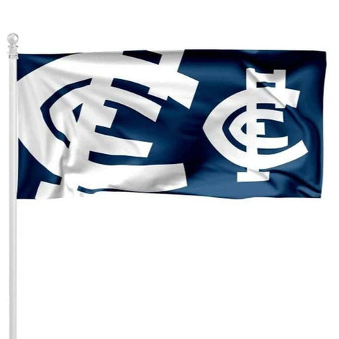 Carlton Blues Pole Flag