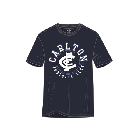 Carlton Blues Supporter Tee Adult Blue