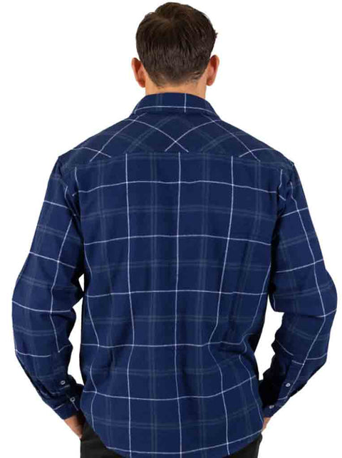 Carlton Blues 'Mustang' Flannel Shirt Adult