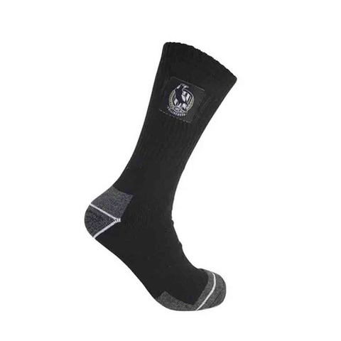 Collingwood Magpies Work Socks