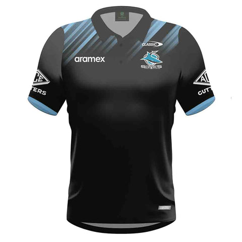 Cronulla Sharks 2024 Media Polo Adult