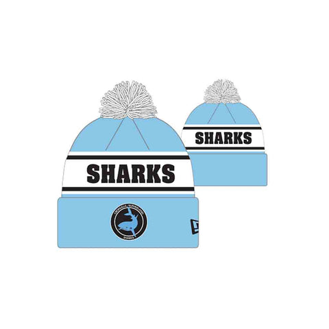 Cronulla Sharks 2024 Retro Spellout Beanie