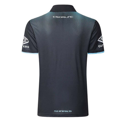 Cronulla Sharks 2025 Media Polo Adult