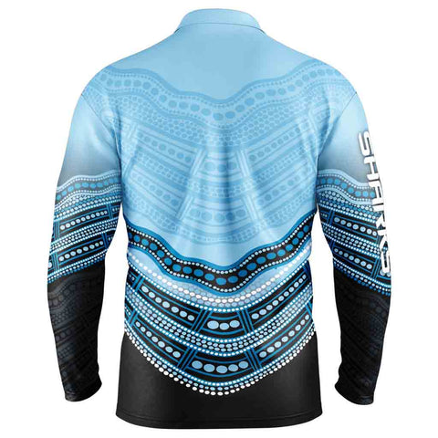 Cronulla Sharks Indigenous Fishing Shirt