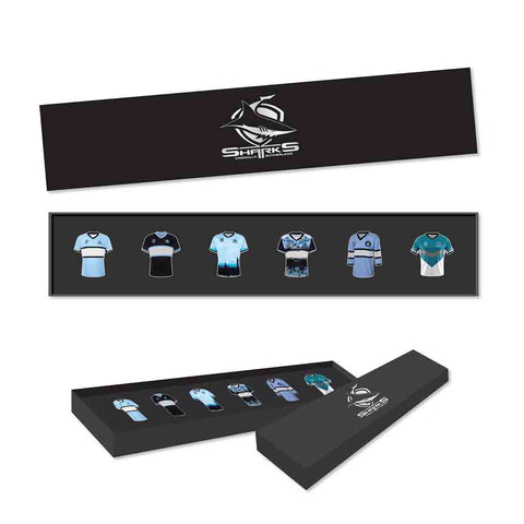 Cronulla Sharks Jersey Pin Set