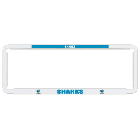 Cronulla Sharks Numberplate Frame