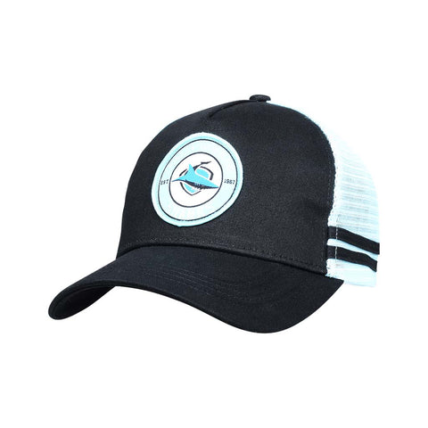 Cronulla Sharks Stripe Trucker Cap